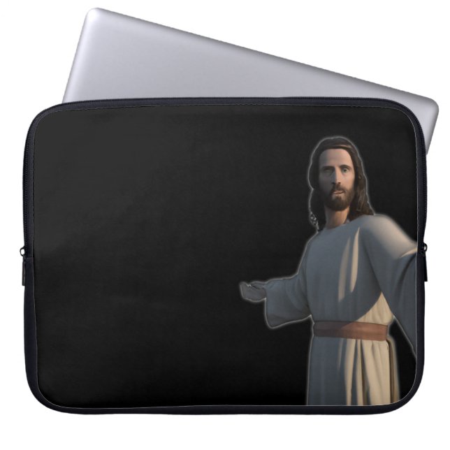 Capa Para Notebook Saudação a Jesus Cristo Igreja Cristã (Frente)