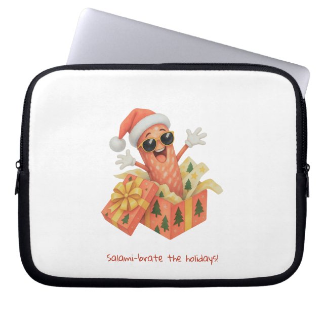 Capa Para Notebook saúdam-brate as festas! (Frente)