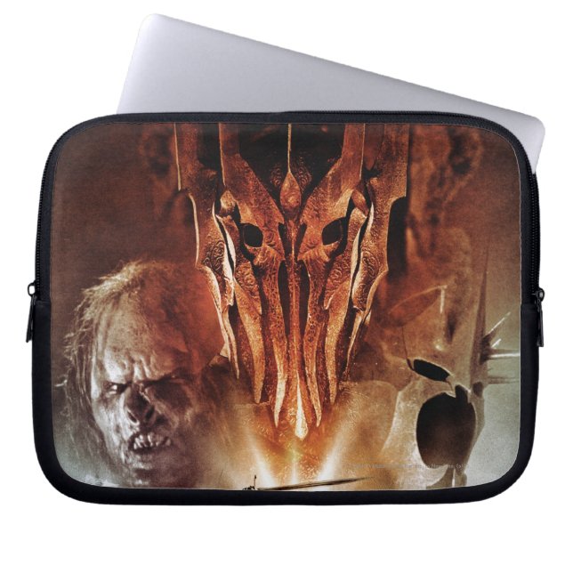 Capa Para Notebook Sauron, Orcs, Witchking e Ring Wraiths (Frente)