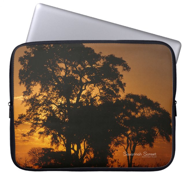 Capa Para Notebook Savannah Sunset (Frente)
