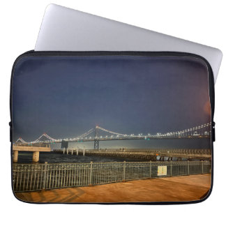 Capa Para Notebook Scenes of San Francisco Bay Bridge Laptop Case