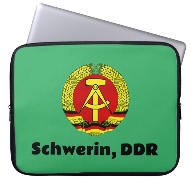 Capa Para Notebook Schwerin, DDR, Schwerin, Alemanha, Ossi da Alemanh (Frente)