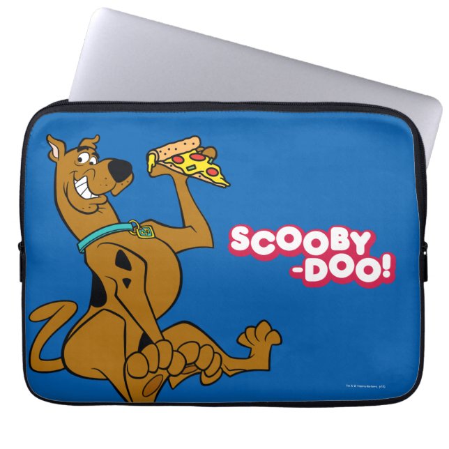 Capa Para Notebook Scooby Doo Com Pizza Slice (Frente)