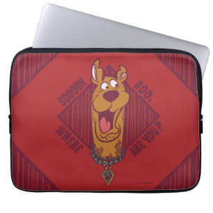Capa Para Notebook Scooby-Doo onde está você gráfico tribal