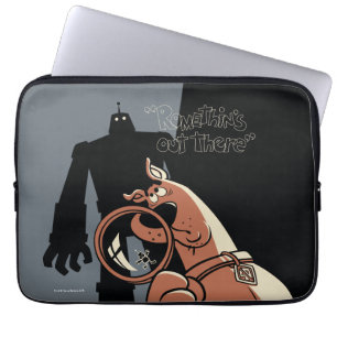 Capa Para Notebook Scooby-Doo "Romethin para fora lá "