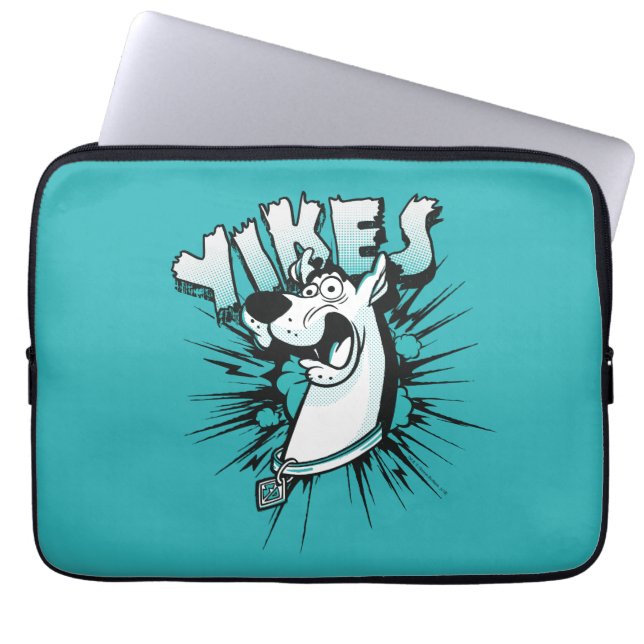 Capa Para Notebook Scooby-Doo "Yikes!" Gráfico de Meio-Tom (Frente)