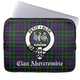 Capa Para Notebook Scottish Clan Abercrombie Crest & Tartan