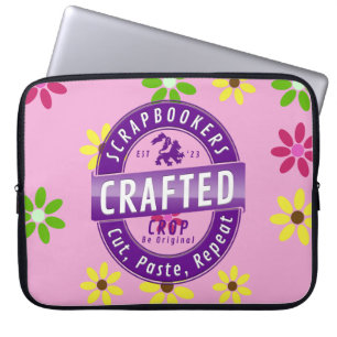 Capa Para Notebook Scrapbookers - Cortar, Colar e Repetir