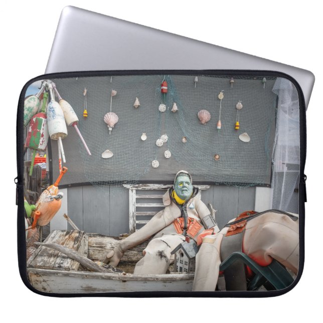 Capa Para Notebook Scuba Engraçado Laptop de mergulho (Frente)