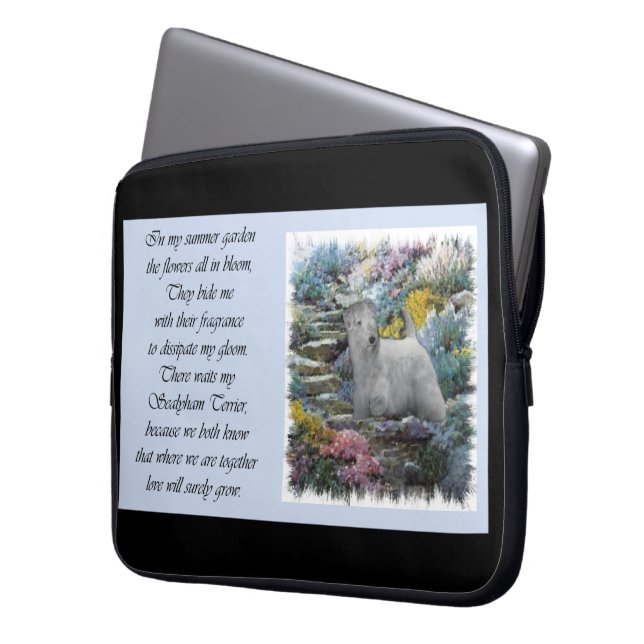 Capa Para Notebook Sealyham Terrier Lovers Art (Frente Esquerda)