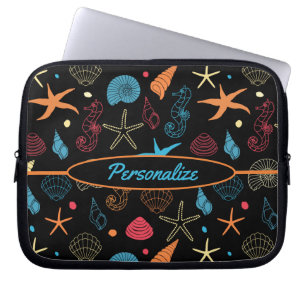 Capa Para Notebook Seashell Starfish Seacavalo Ocean Beach