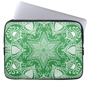 Capa Para Notebook Seaweed Mandala
