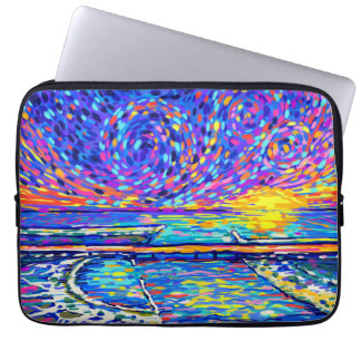Capa Para Notebook Sebastian Inlet Cotton Candy Sky