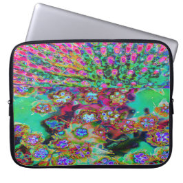 Capa Para Notebook Sedum Roxo Groovy Abstrato Psicodélico