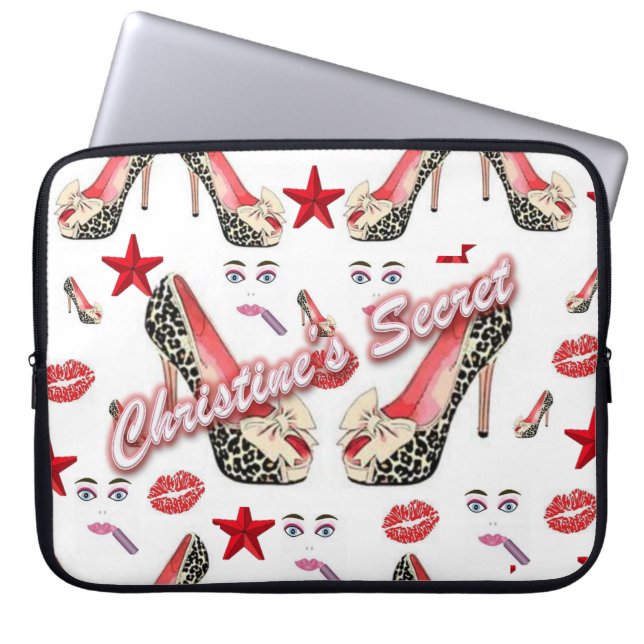 Capa Para Notebook Segredo da bolsa de laptop Christine (Frente)