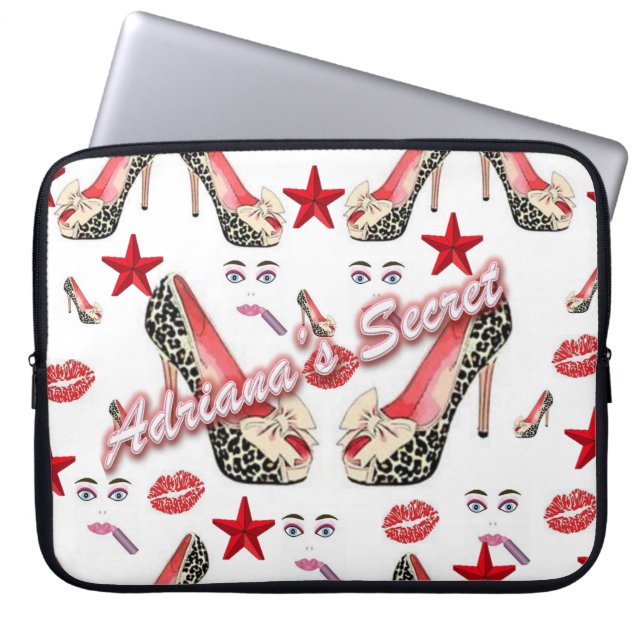Capa Para Notebook Segredo de bolsa de laptop Adriana (Frente)