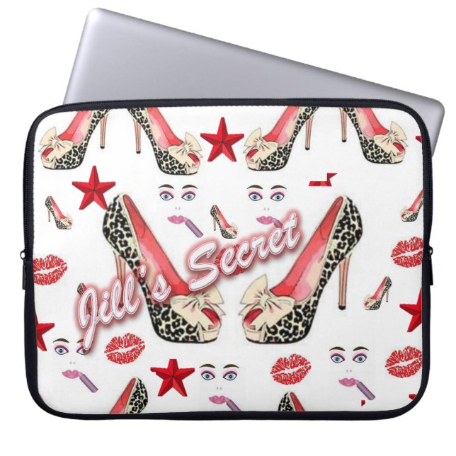 Capa Para Notebook Segredo de bolsa de laptop Jill (Frente)