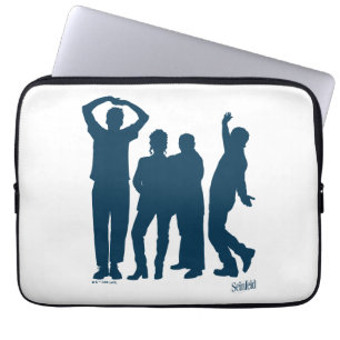Capa Para Notebook Seinfeld Gráfico Silhouette Group