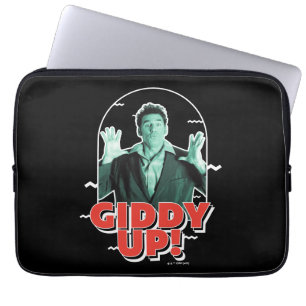 Capa Para Notebook Seinfeld Kramer - Giddy Up!