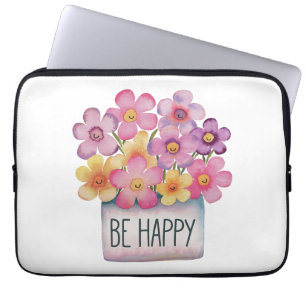 Capa Para Notebook Seja feliz