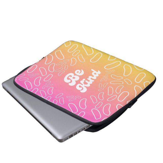 Capa Para Notebook Seja gentil com a inspiração (Frente Inferior)