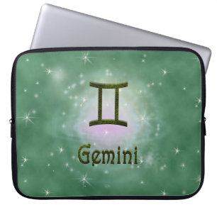 Capa Para Notebook Selecionar Cor Gemini - Símbolo Astrológico Zodiac