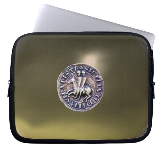 Capa Para Notebook SELO DA cinza TEMPLAR KNIGHTS (Frente)