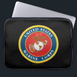 Capa Para Notebook Selo do Corpo Marinho - Plano<br><div class="desc">Esta design mostra o selo icônico do Marine Corps em um estilo ousado e detalhado. Representando a honra,  a força e a tradição do Corpo Marinho dos Estados Unidos,  este emblema é um eterno de tributo ao seu legado e dedicação.</div>