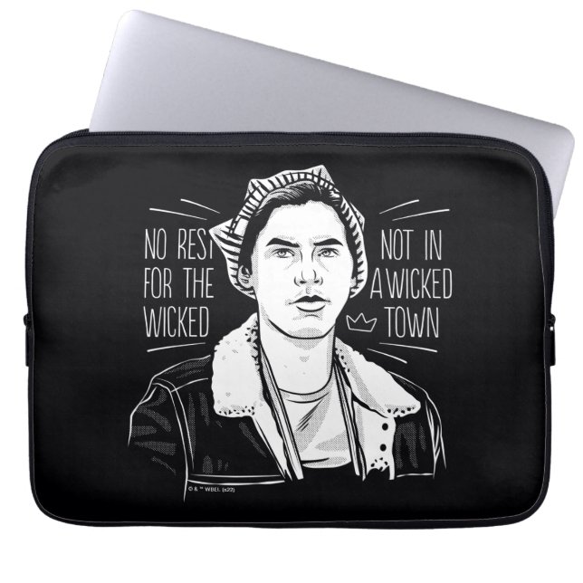 Capa Para Notebook Sem Descanso Para Os Maus (Frente)