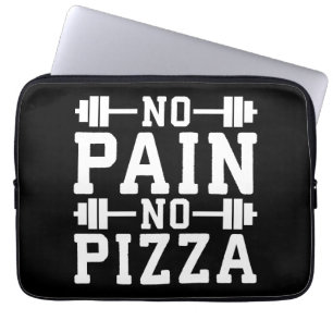 Capa Para Notebook Sem Dor, Sem Pizza - Carboidratos - Novidade Engra
