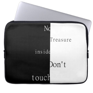 Capa Para Notebook Sem Tesouro Dentro – Não Toque 
