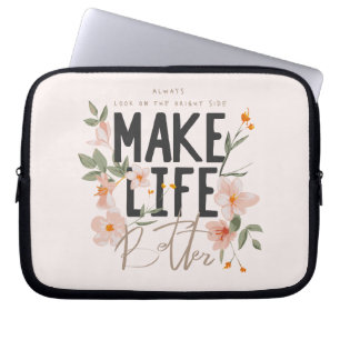 Capa Para Notebook Sempre olhe para o lado direito