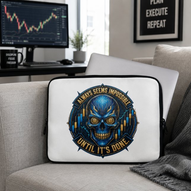 Capa Para Notebook Sempre Parece Impossível Até Ser Feito Bitcoin (Product image shown for illustration purposes only.)
