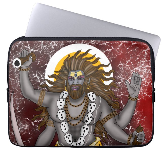 Capa Para Notebook Senhor Bhairava  (Frente)