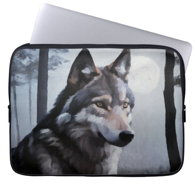 Capa Para Notebook Sentinela ao Luar (Frente)