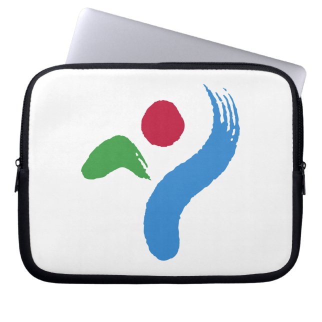 Capa Para Notebook Seoul Flag Laptop Sleeve (Frente)