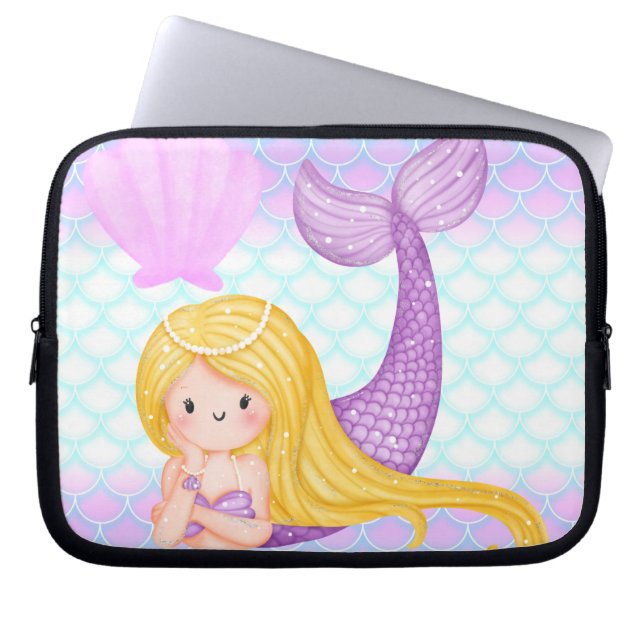 Capa Para Notebook Sereia (Frente)