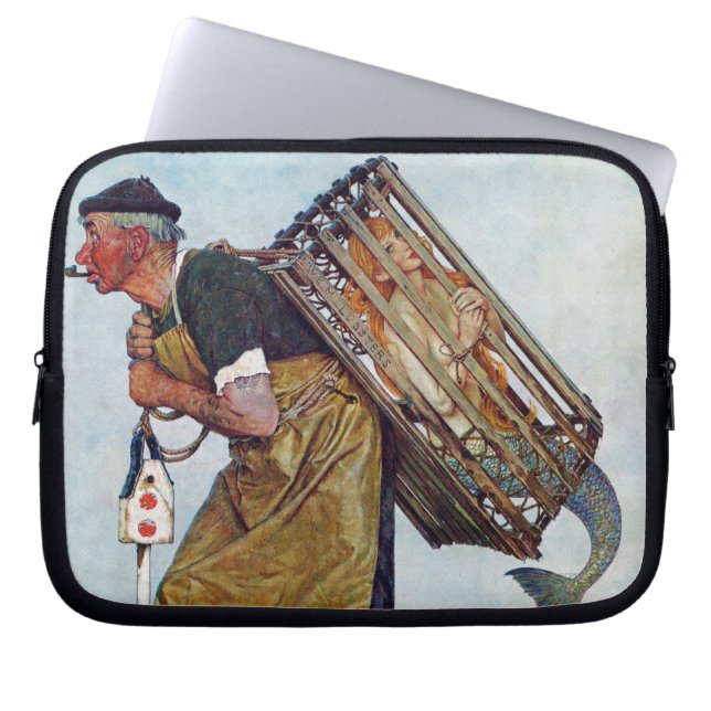 Capa Para Notebook Sereia (Frente)