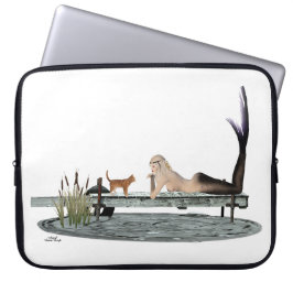Capa Para Notebook Sereia na Bolsa de laptop de Choque de Barco