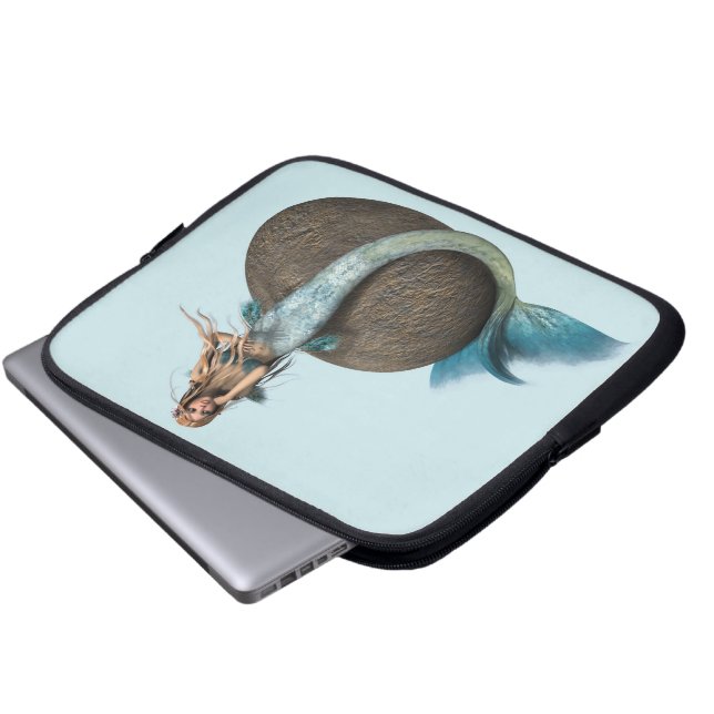 Capa Para Notebook Sereia Triste (Frente Inferior)