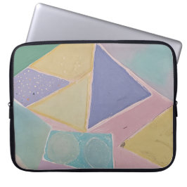 Capa Para Notebook Serene Abstratos: Um Sonho de Pastel