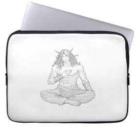 Capa Para Notebook Serene Elf Warrior | Fantasy Anime Character Art
