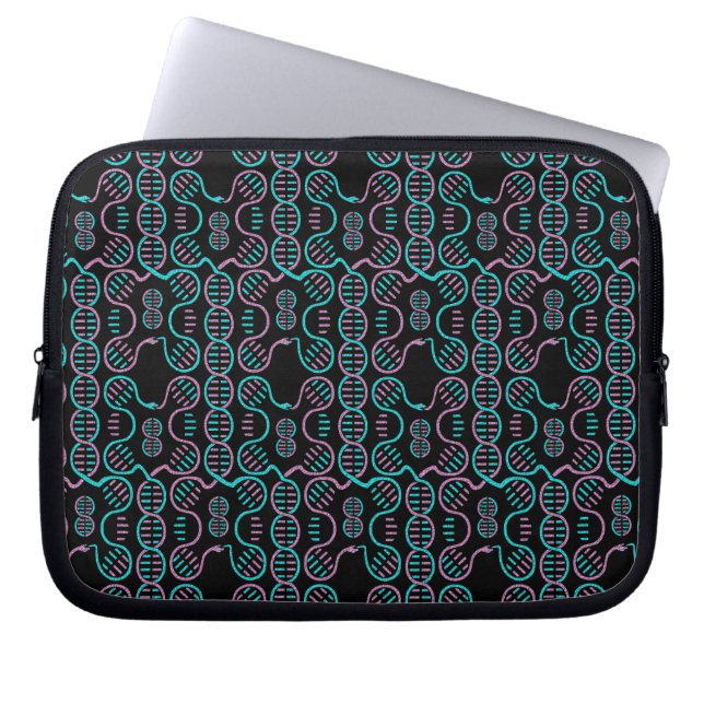 Capa Para Notebook Serpente perseguindo o padrão sem costura da cauda (Frente)