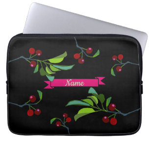 Capa Para Notebook Seu Nome, 3 Cherries Limb