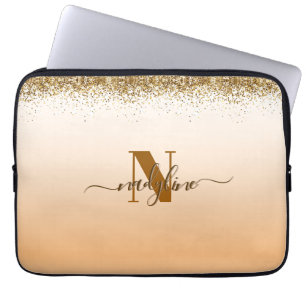 Capa Para Notebook Seu Nome e Primeira letra do Nome personalizam