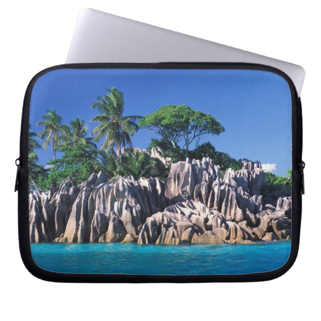 Capa Para Notebook Seychelles. Ilhéu St. Pierre (perto de Praslin (Frente)