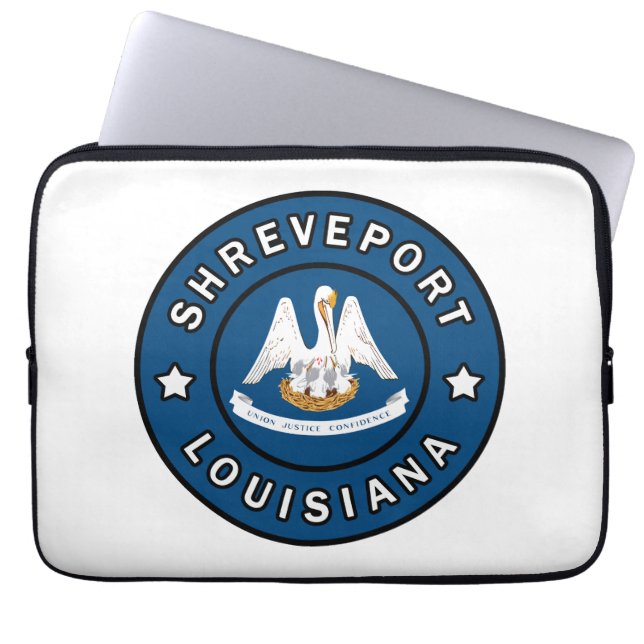 Capa Para Notebook Shreveport Louisiana (Frente)