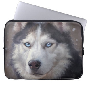 Capa Para Notebook Siberian Husky