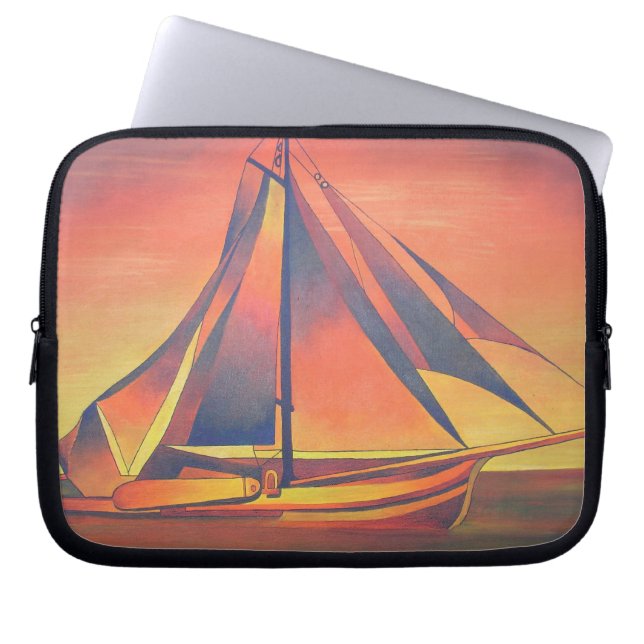 Capa Para Notebook Sienna Sails no Sunset (Frente)