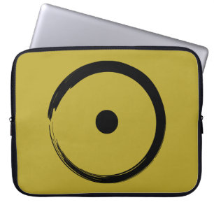 Capa Para Notebook Signo Astrológico Sol - Círculo Zen Budista 1